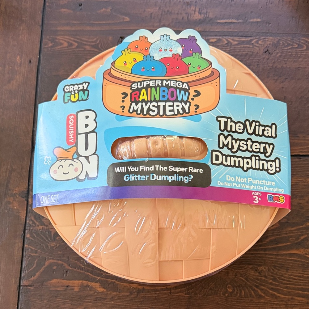 RMS Super Mega Rainbow Mystery Squishy Dumpling Toy